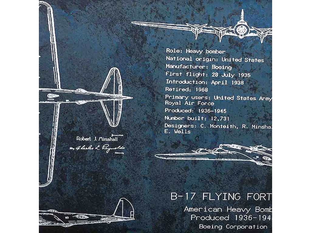 Rahmen aus Holz und bedrucktem Stoff