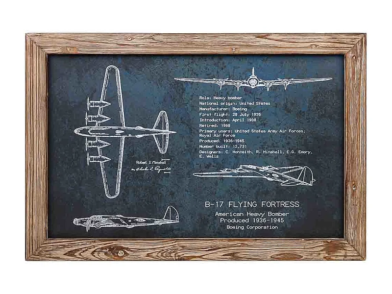 Quadro in tela stampata con cornice in legno, 40x60x1,5