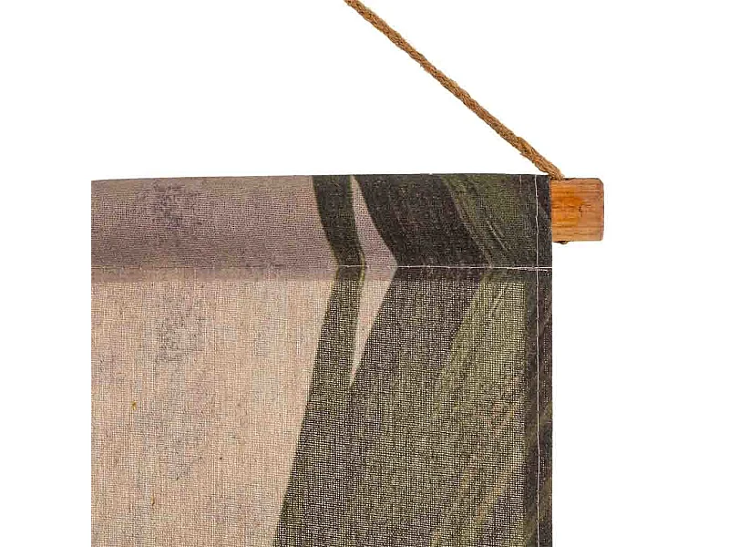 Lienzo pergamino de tela impresa 38x157x2,5