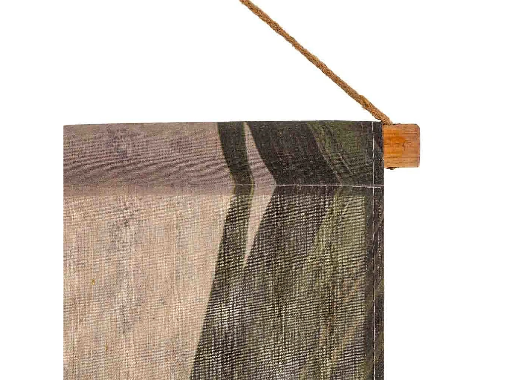 Lienzo pergamino de tela impresa 38x157x2,5