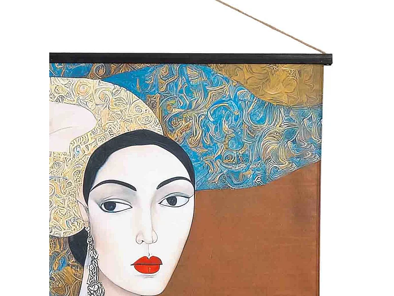 Lienzo pergamino de tela impresa 125x160x1,7