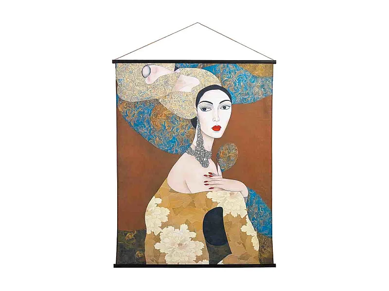 Lienzo pergamino de tela impresa 125x160x1,7