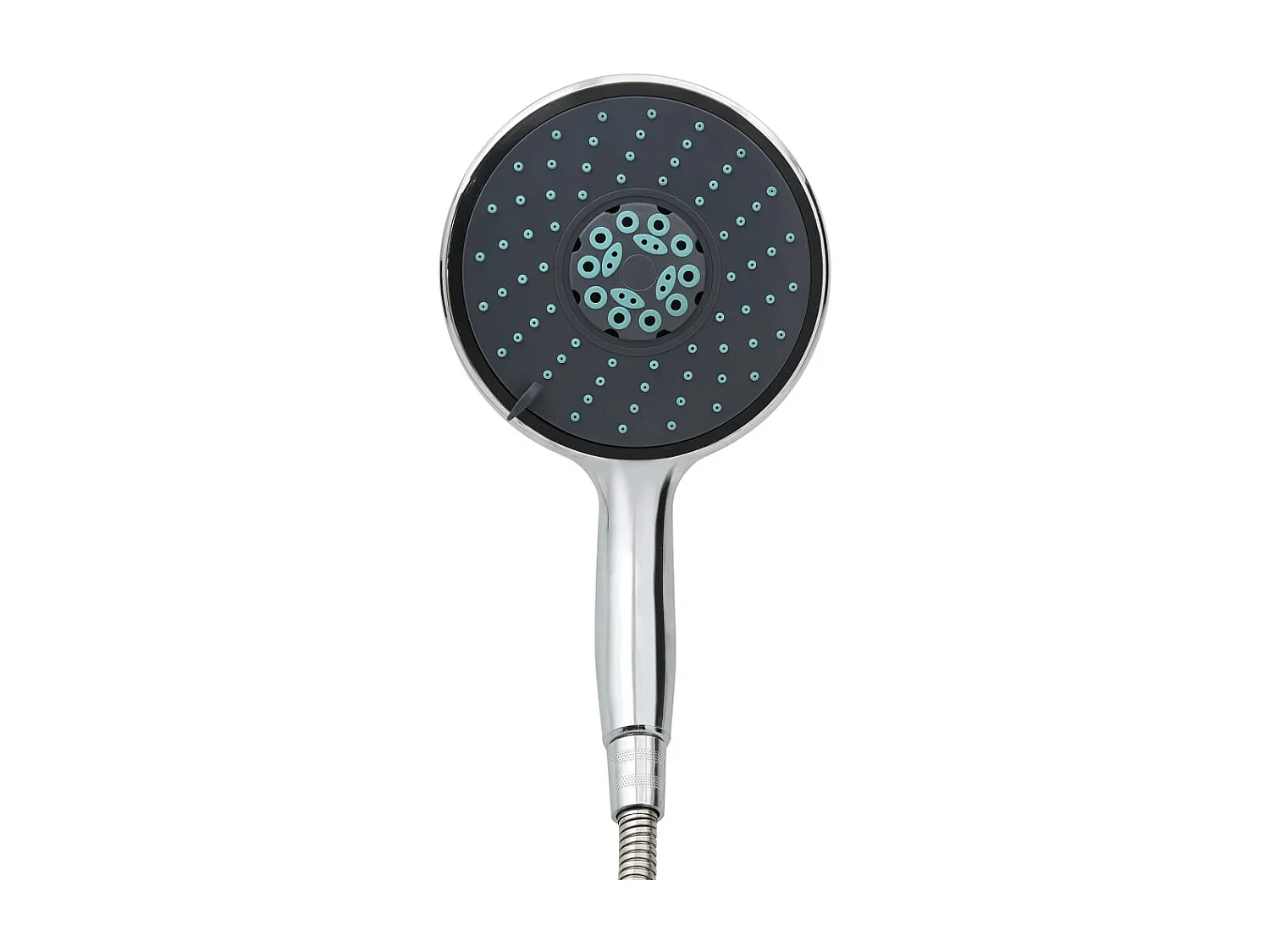 Soffione doccia multifunzione e tubo flessibile soffione doccia soffione doccia bagno 1,5 m cromato 02_0003792