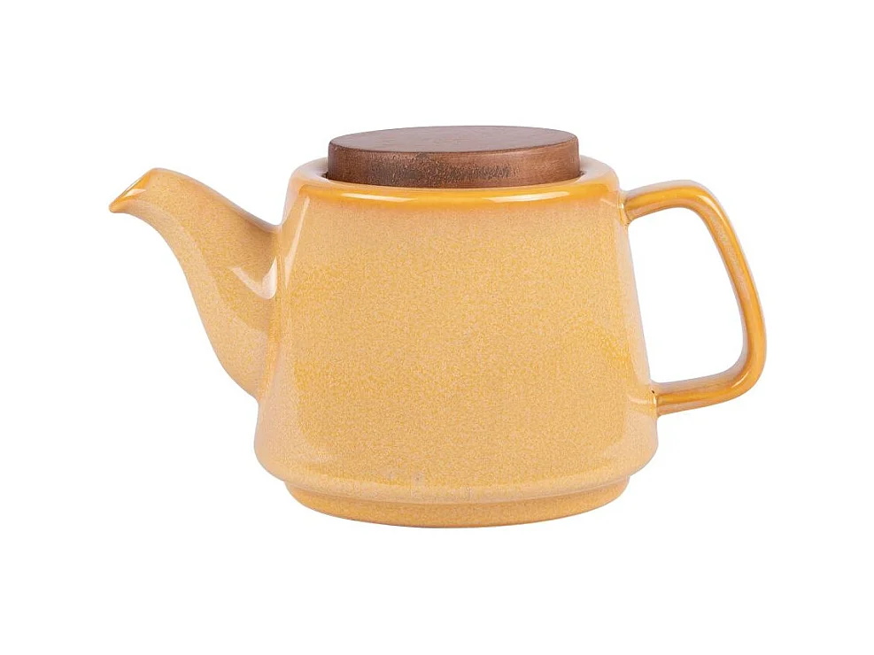 Théière avec filtre Kaito jaune 0,9L