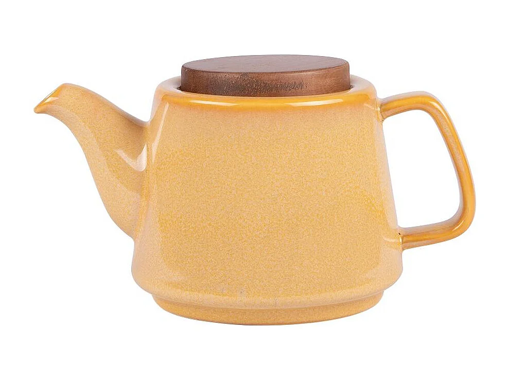 Théière avec filtre Kaito jaune 0,9L