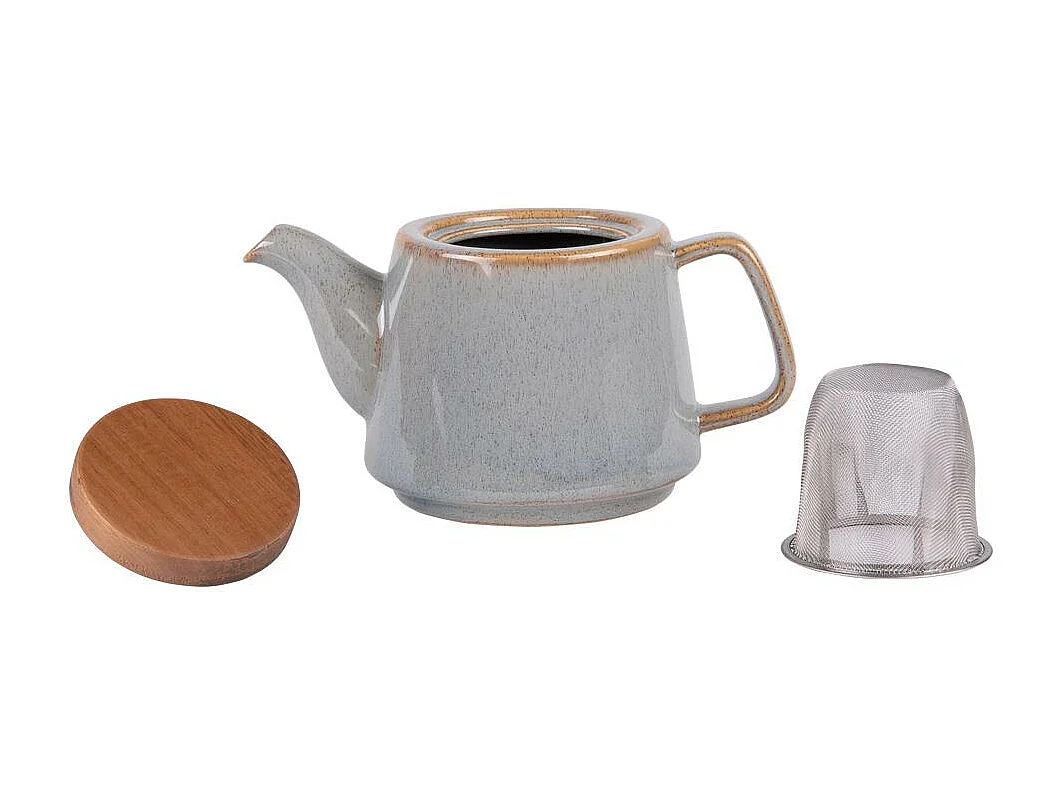 Théière avec filtre Kaito gris 0,9L