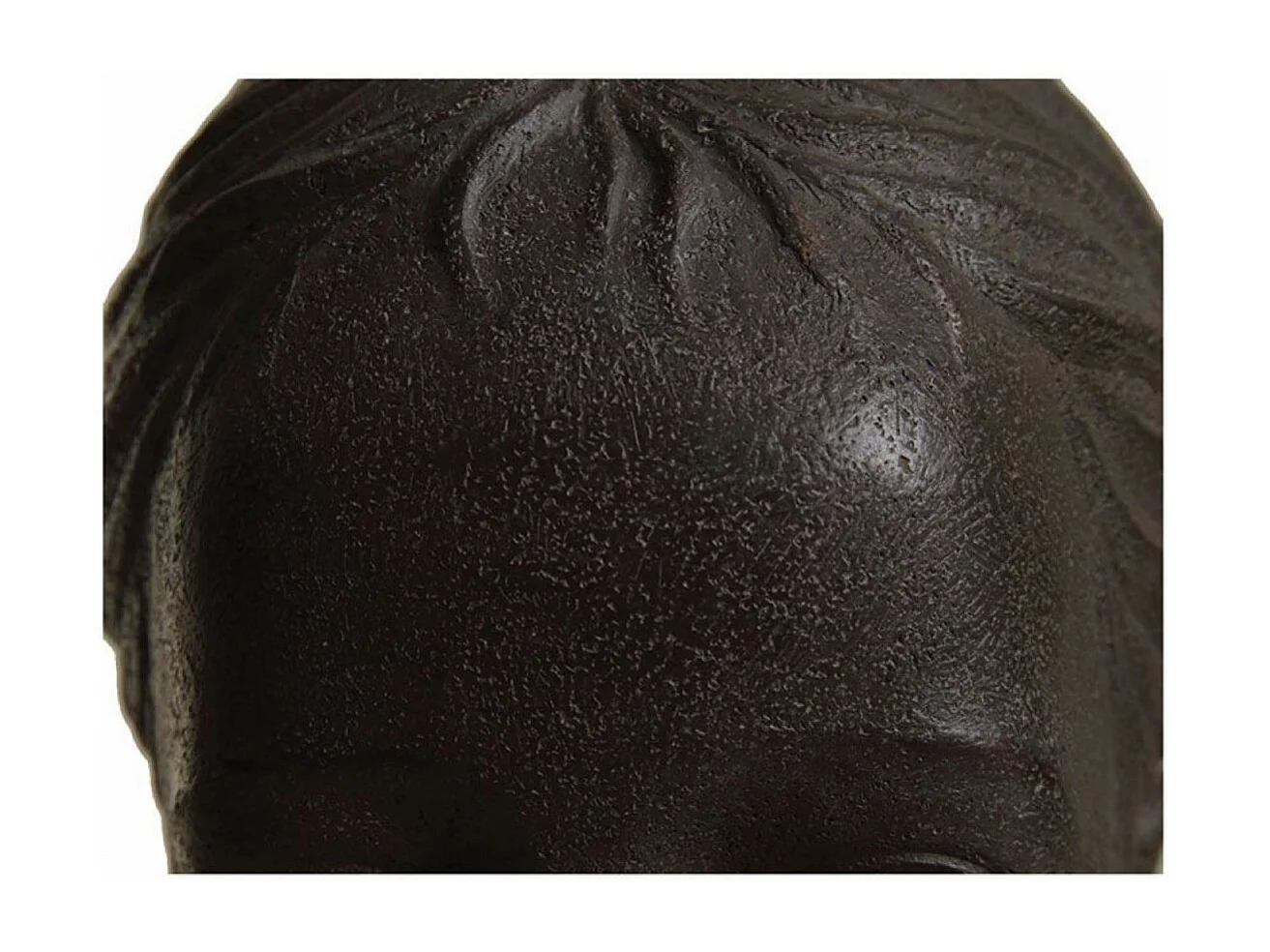 Statue buste jeune fille MDF Marron - Charme Interior's