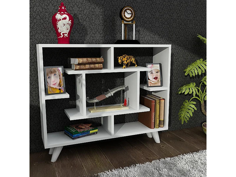 Bücherregal Fondea Weiß