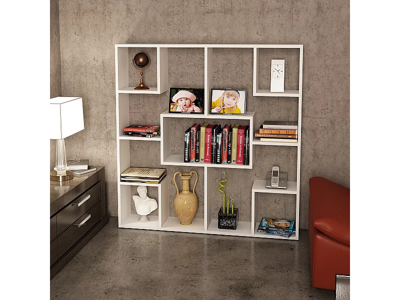 Bücherregal Optimist Weiß