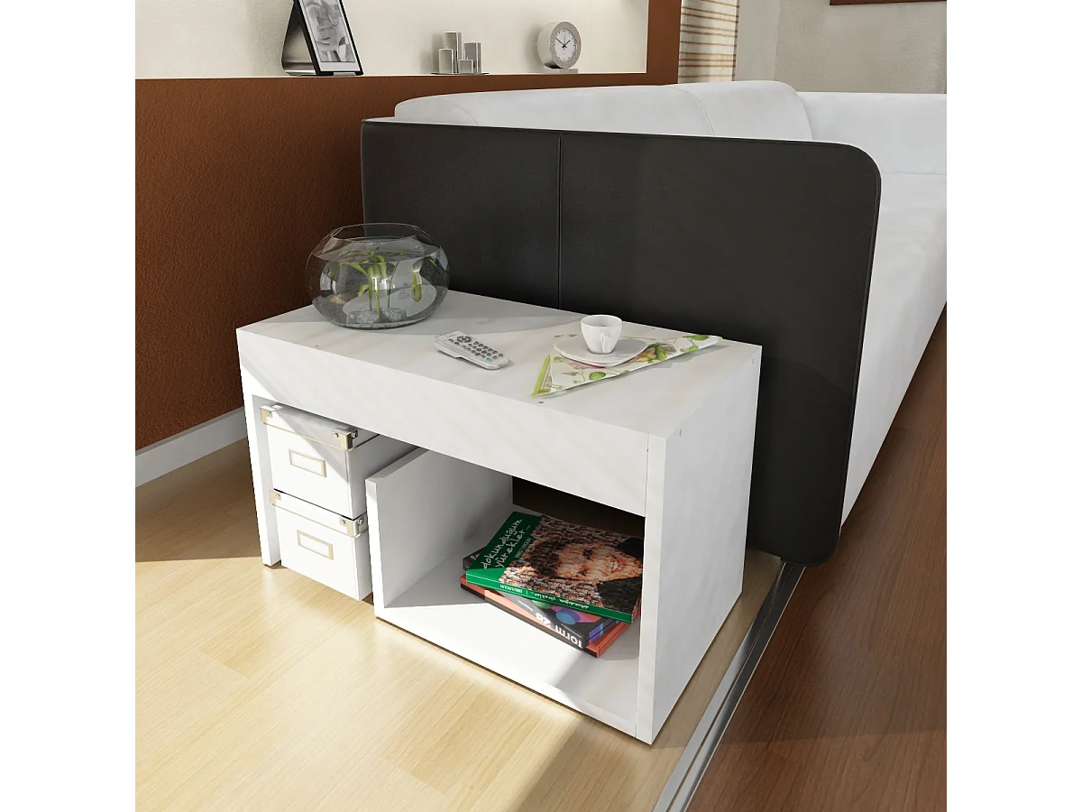 Beistelltisch Sister Weiß