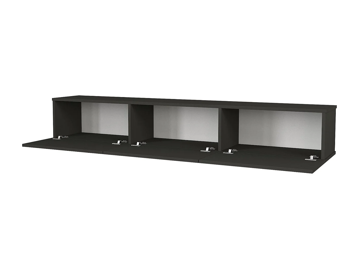 TV Lowboard Hängend Damla Anthrazit