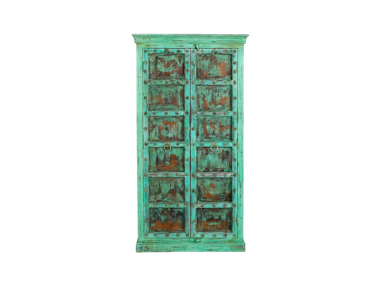 Armoire en bois finie à la main 105x42x199