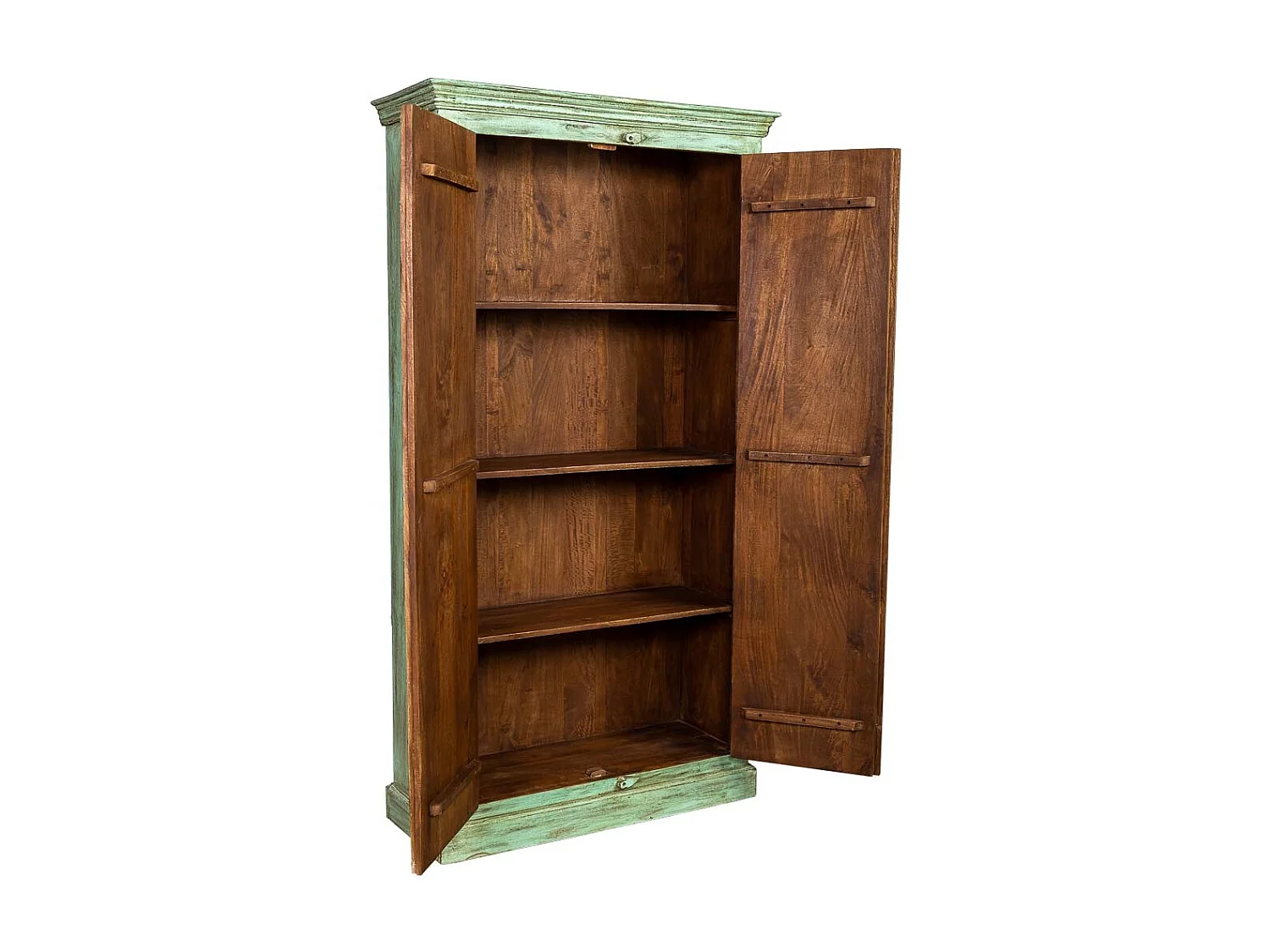 Armoire en bois finie à la main 105x42x199