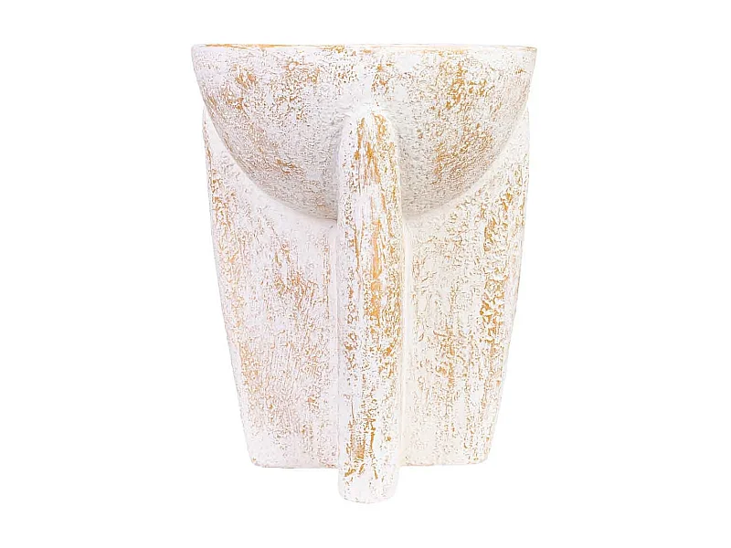 Mesa auxiliar de magnesio blanca 38x38x46