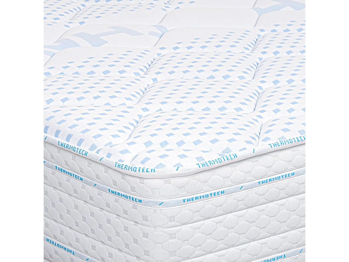 THELIO - Matelas 180x200 cm Mousse haute résilience Soutien ferme Ep.24cm