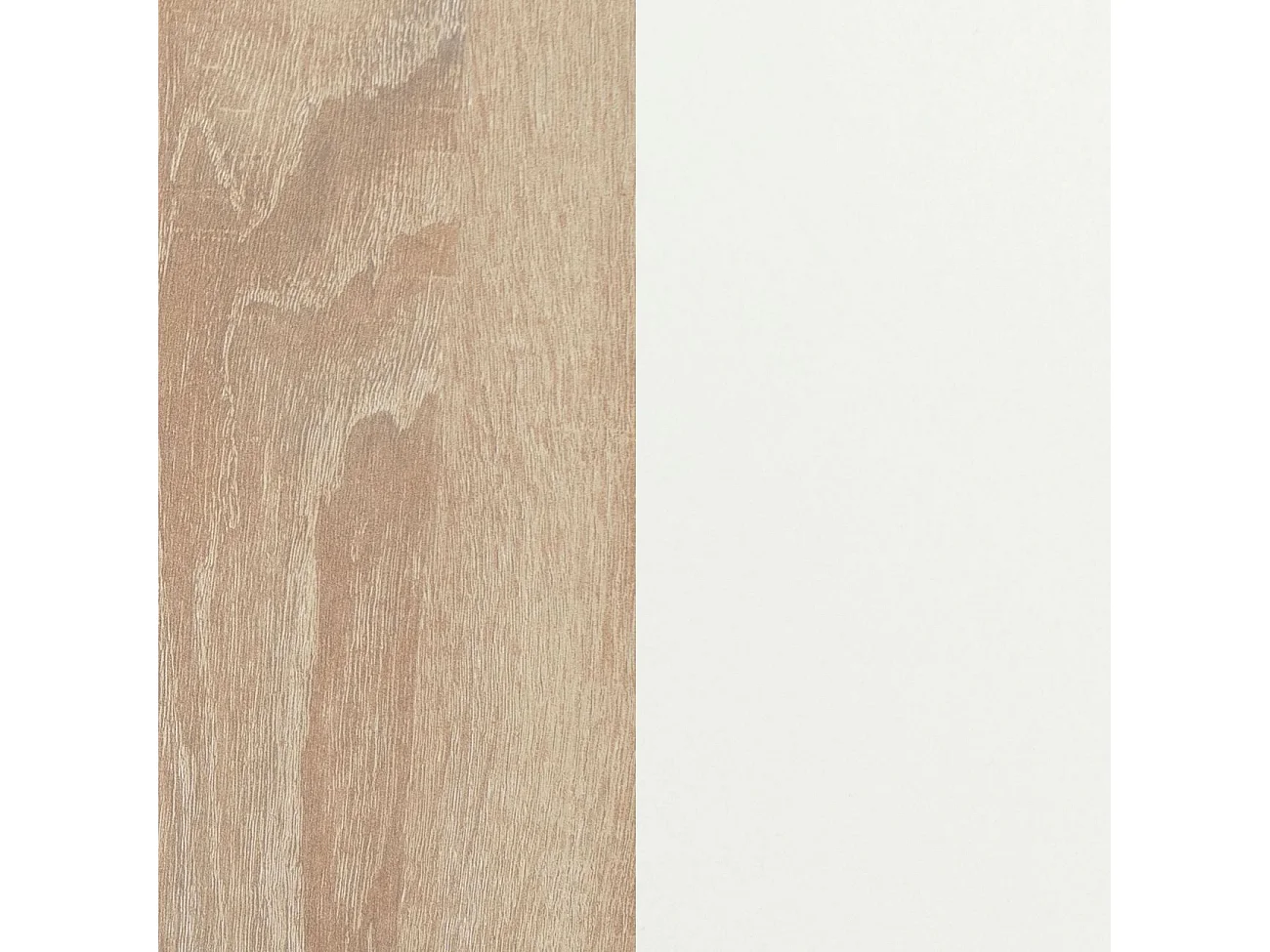 Meyvaser - Cabezal para Cama de Matrimonio, Cabecero, Color Roble y Blanco, Medidas: 250 cm (Ancho) x 50 cm (Alto) x 3 cm (Fondo)