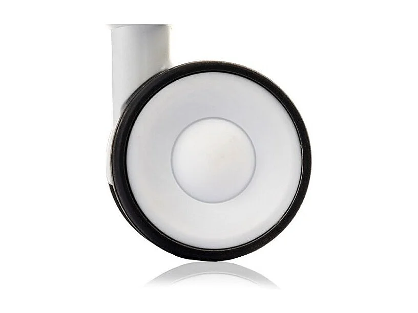 Carrello pieghevole con ruote - Struttura in metallo grigio, 2 ripiani in laminato, decorato Astratto - 72*66*43 cm - BAUHAUS