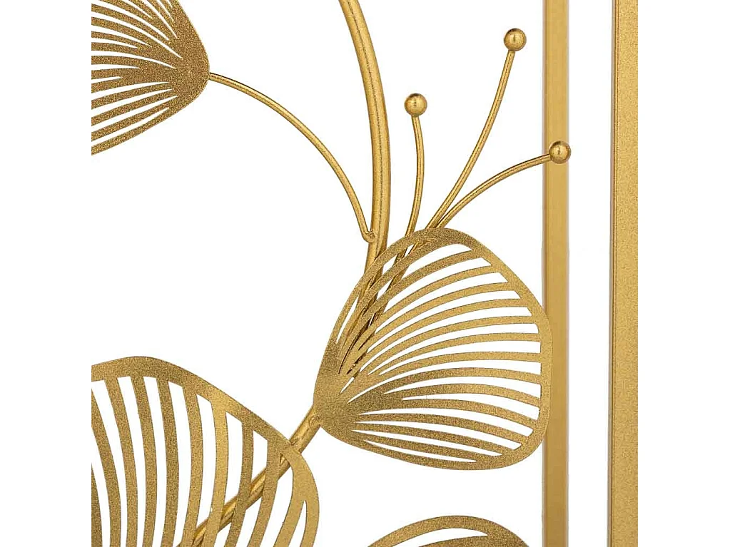 Mesa de canto quadrada em metal dourado 31x31x71