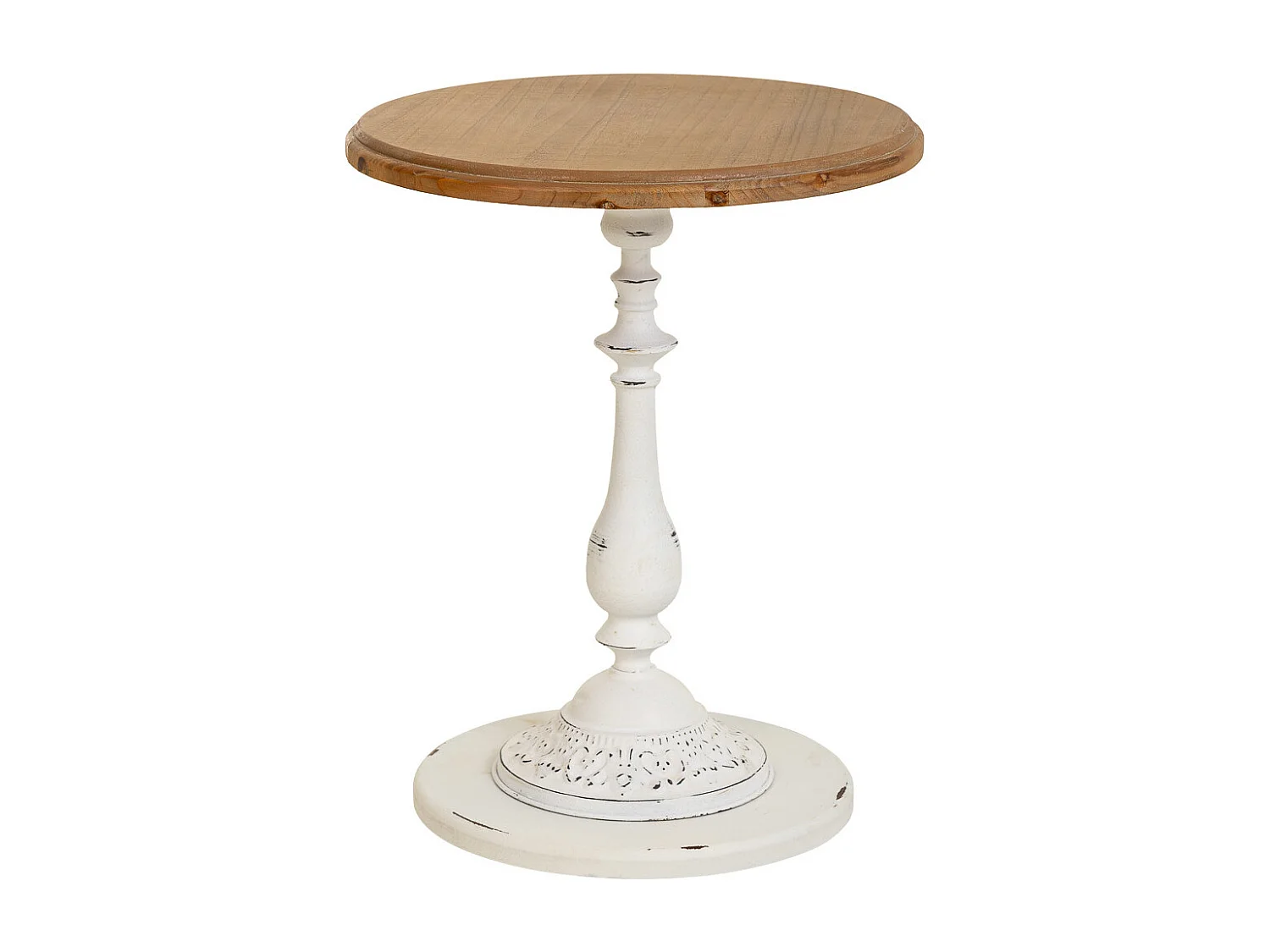 Table basse en bois marron 50x50x65