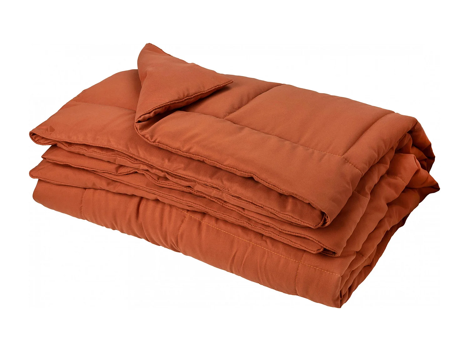 Dessus de lit polyester microfibre 260x240 cm LAZY rose gingembre