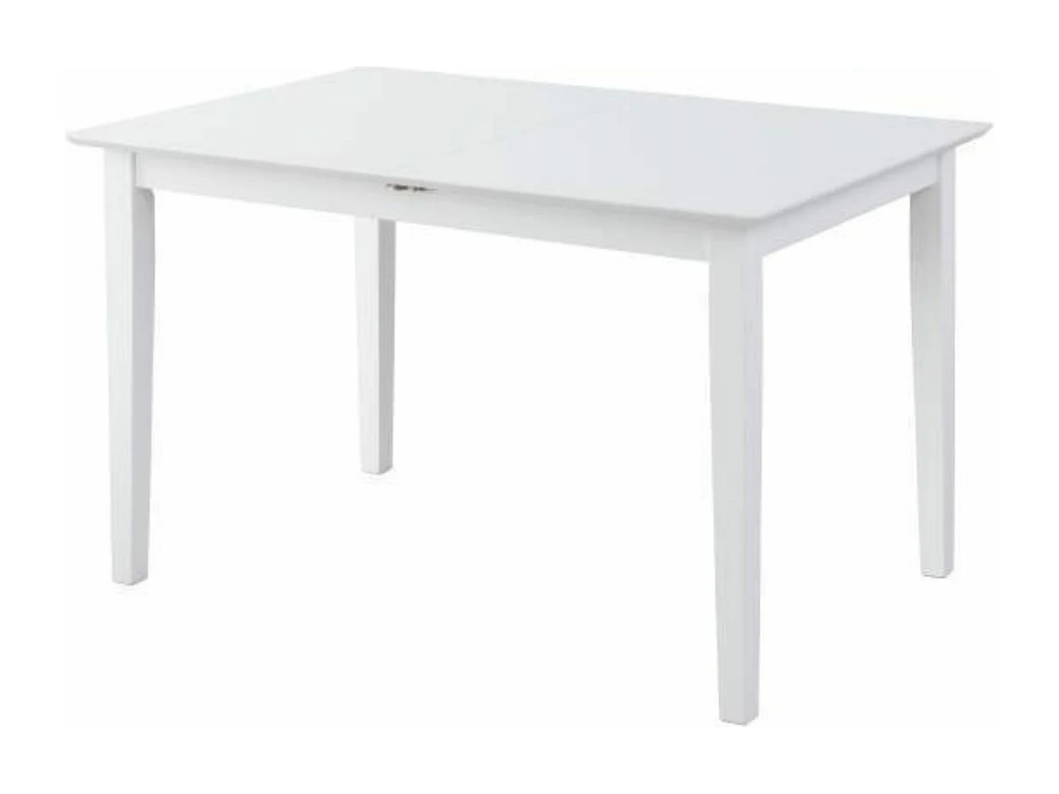 Mesa de Comedor Extensible en MDF - Acabado Blanco | 120/150x80 cm | Diseño Moderno y Funcional