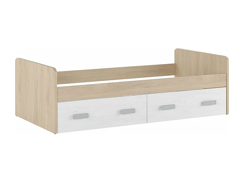 Cama Nido con 2 Cajones de Almacenaje – Puccini Andersen, 194,4 cm Largo x 98 cm Ancho x 58 cm Alto, Primera Calidad y Alta Resistencia.