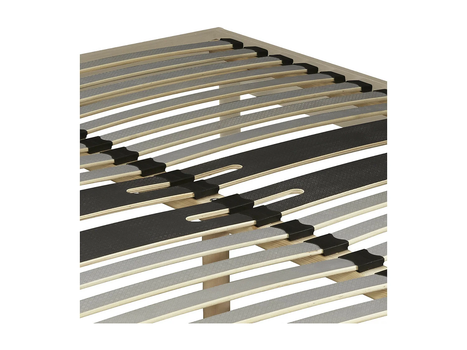 DREAMKIT - Sommier à Assembler 160x200 Finition Chêne Clair