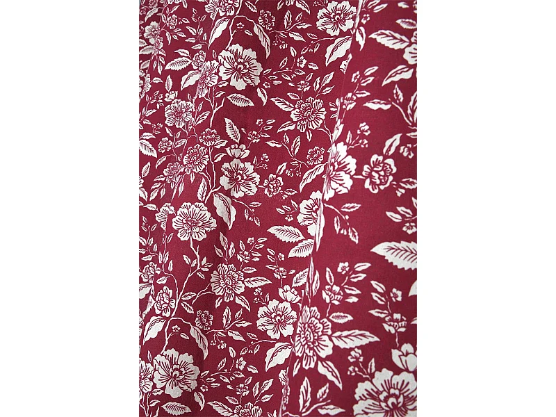 Vorhang mit Ösen im Blumenmuster 140 x 260 cm