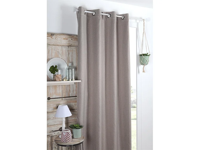 Rideau Isolant en Lin Copenhague 140x260 cm - Élégance et Efficacité Energétique