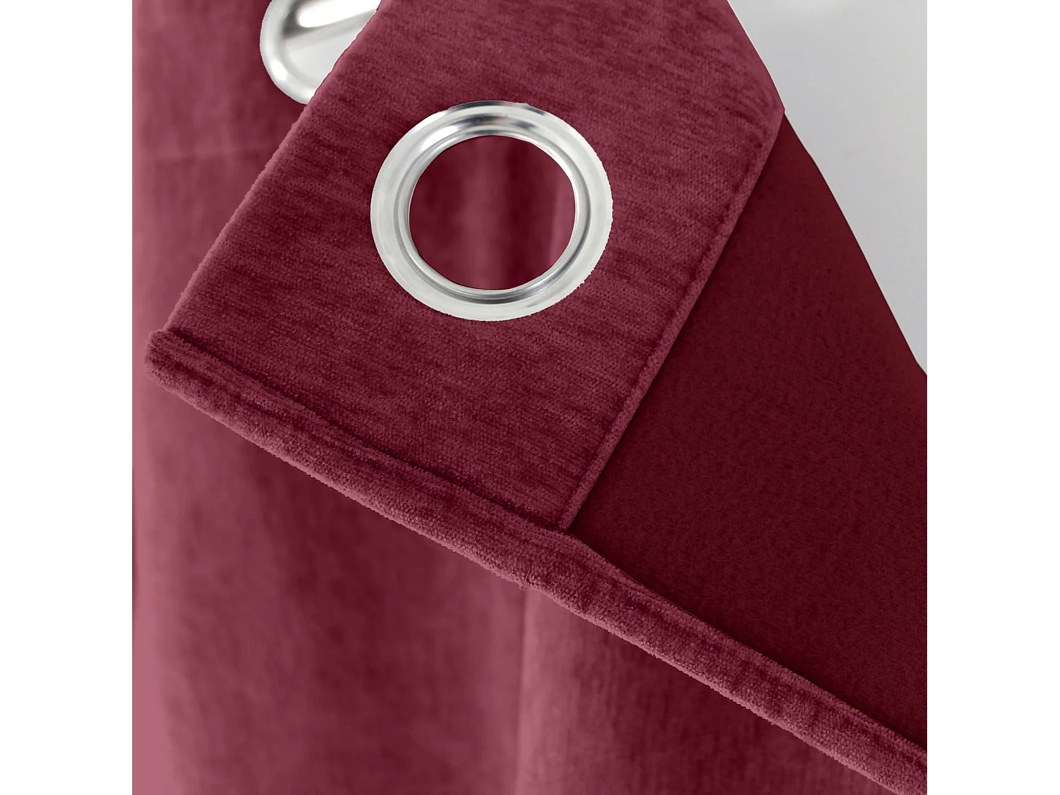 Cortina térmica de terciopelo con forro polar