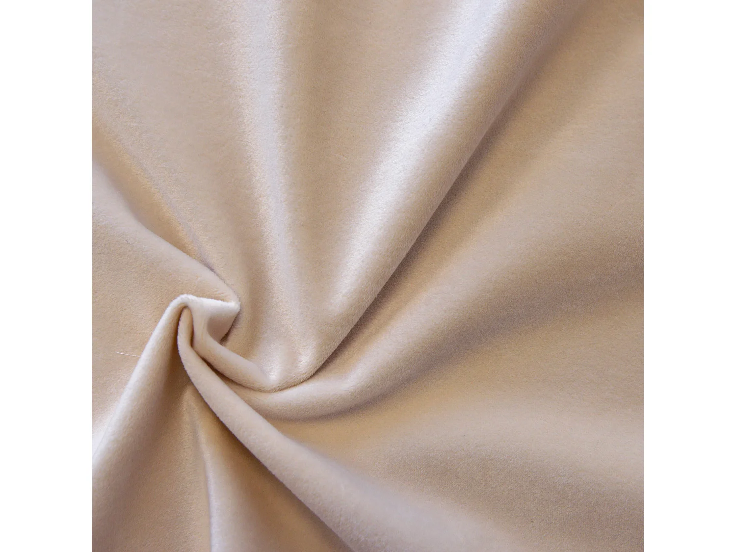 Rideau en velours feutré uni