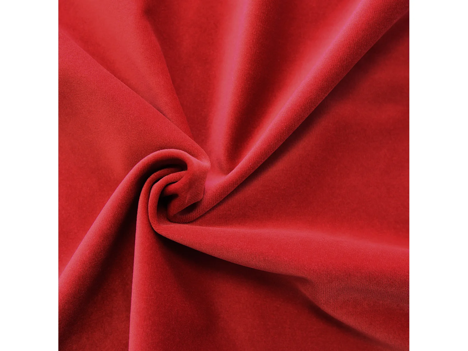 Vorhang aus einfarbigem Filzvelours 135 x 260 cm