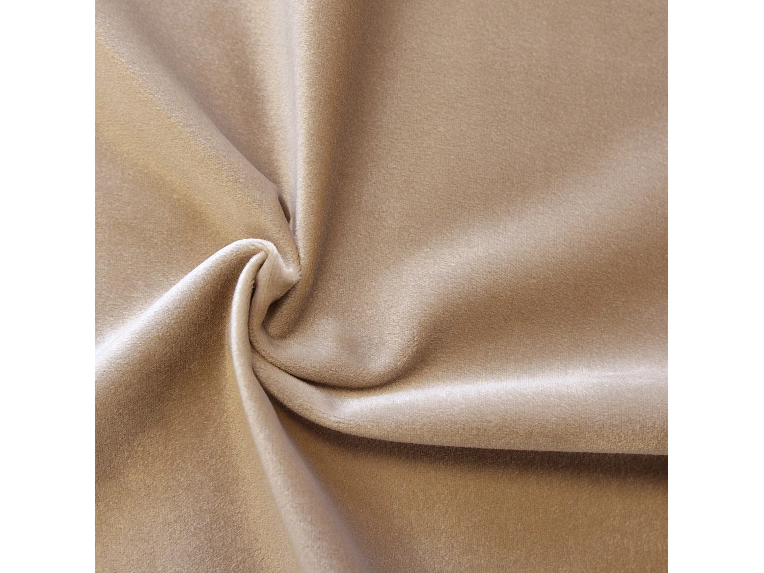 Vorhang aus einfarbigem Filzvelours 135 x 260 cm