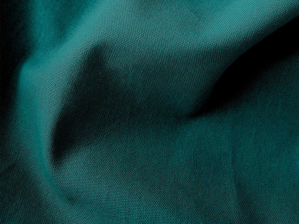 Farbenfroher Vorhang aus reiner Baumwolle 8 Ösen