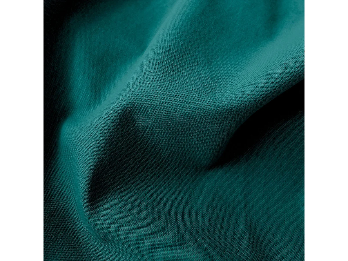 Rideau Uni à Œillets "Panama" 135x240cm Émeraude