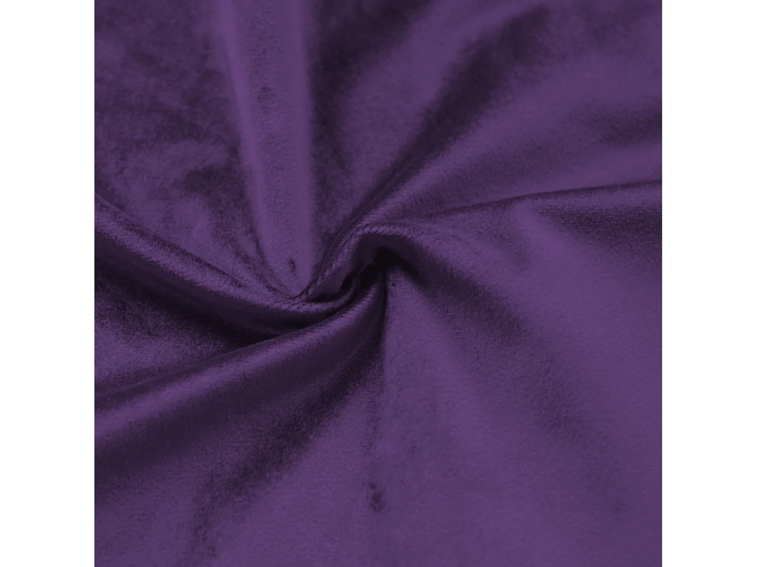 Vorhang aus einfarbigem Filzvelours 135 x 260 cm