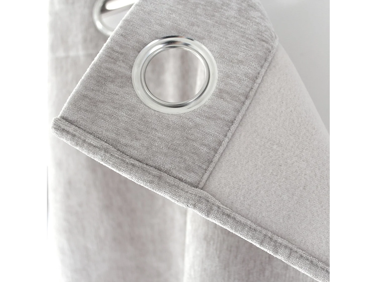 Cortina térmica de terciopelo con forro polar