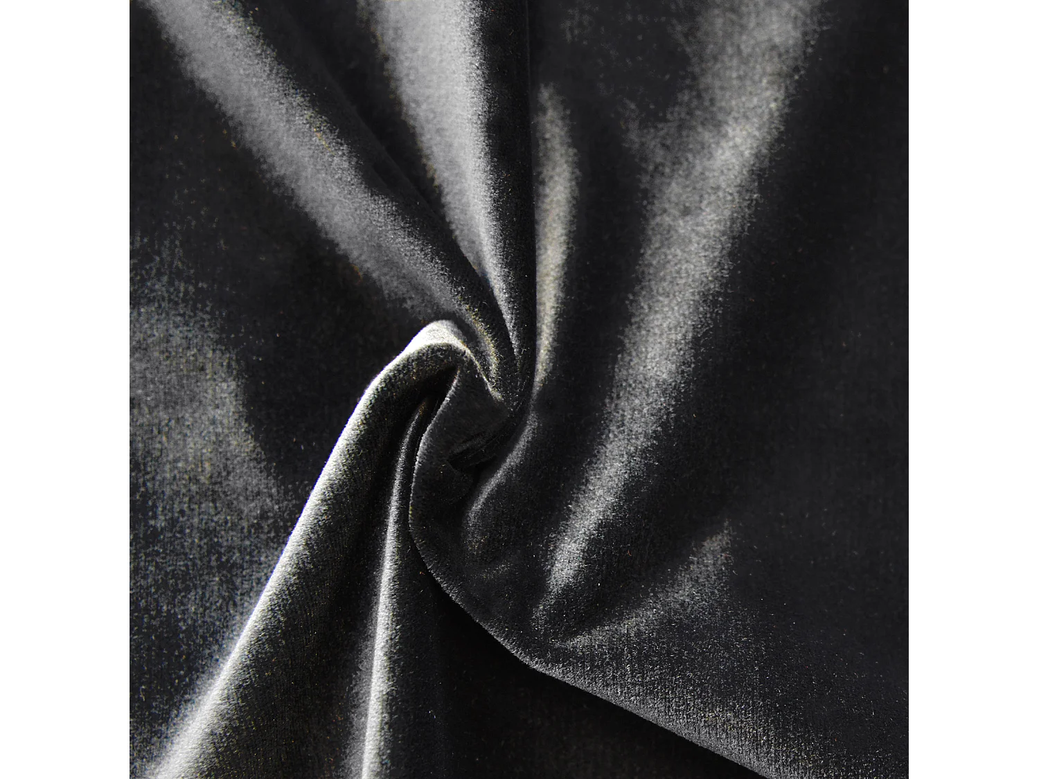 Vorhang aus einfarbigem Filzvelours 135 x 260 cm