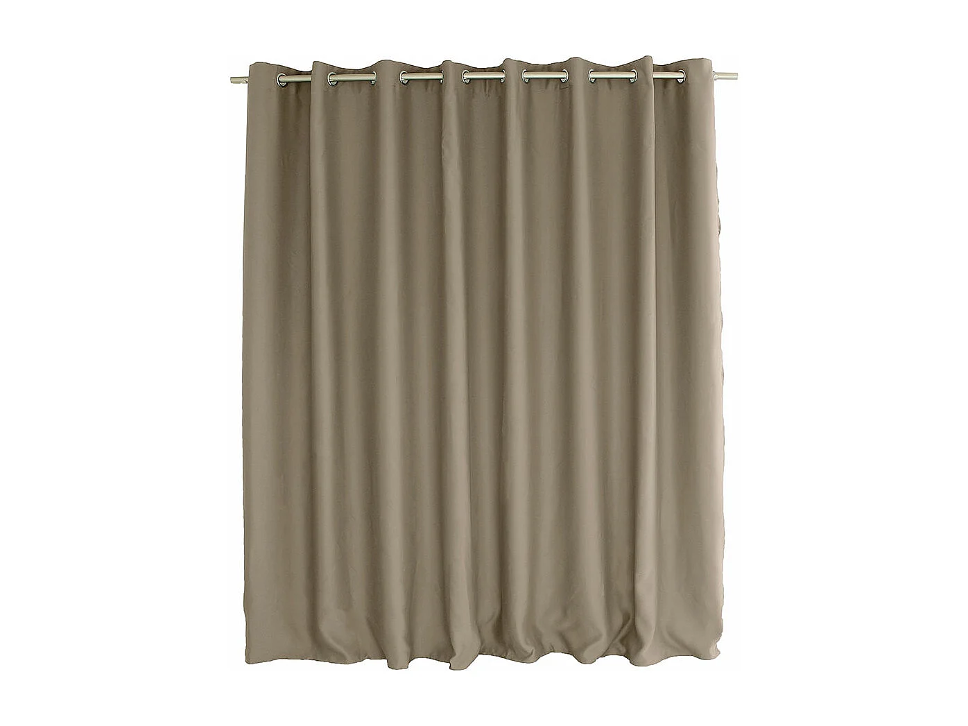 Rideau Occultant XL "Reglisse" 300x240cm Naturel