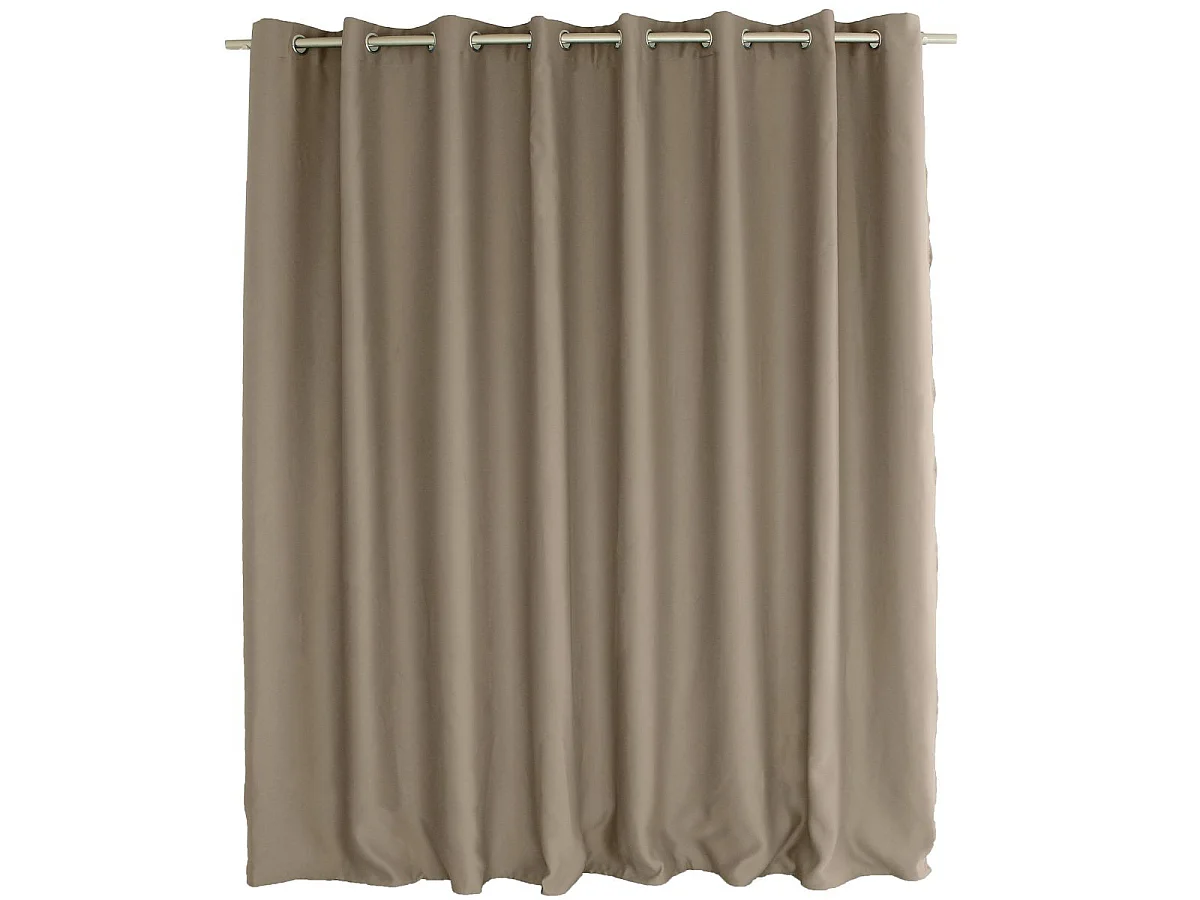 Rideau Occultant XL "Reglisse" 300x240cm Naturel