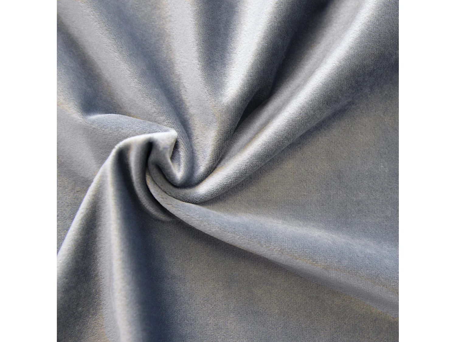 Vorhang aus einfarbigem Filzvelours 135 x 260 cm