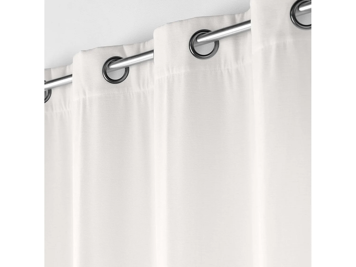 Blickdichter einfarbiger Samtvorhang 135 x 260 cm