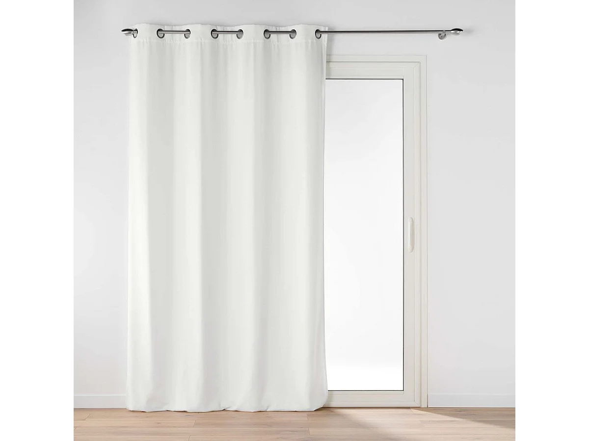 Blickdichter einfarbiger Samtvorhang 135 x 260 cm