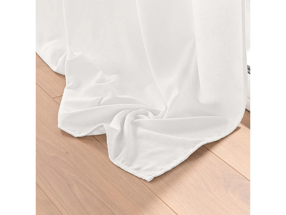 Blickdichter einfarbiger Samtvorhang 135 x 260 cm