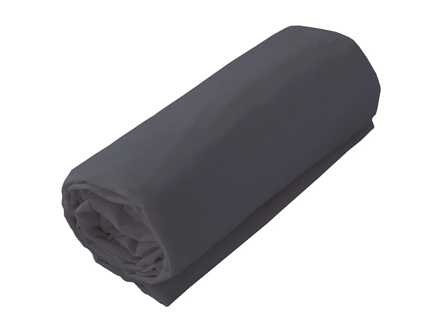 Drap housse jersey uni en 100% coton