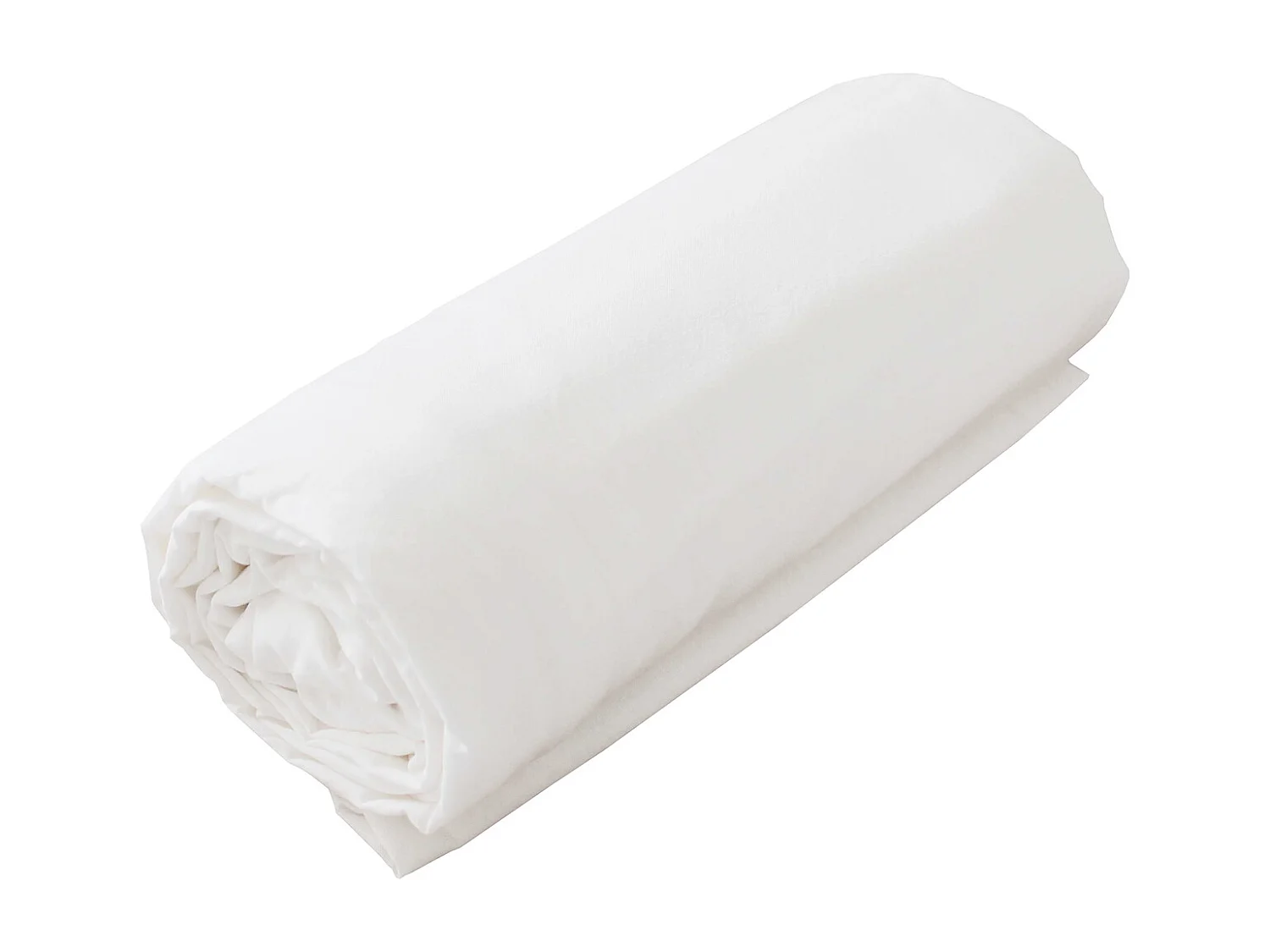 Drap housse jersey uni en 100% coton