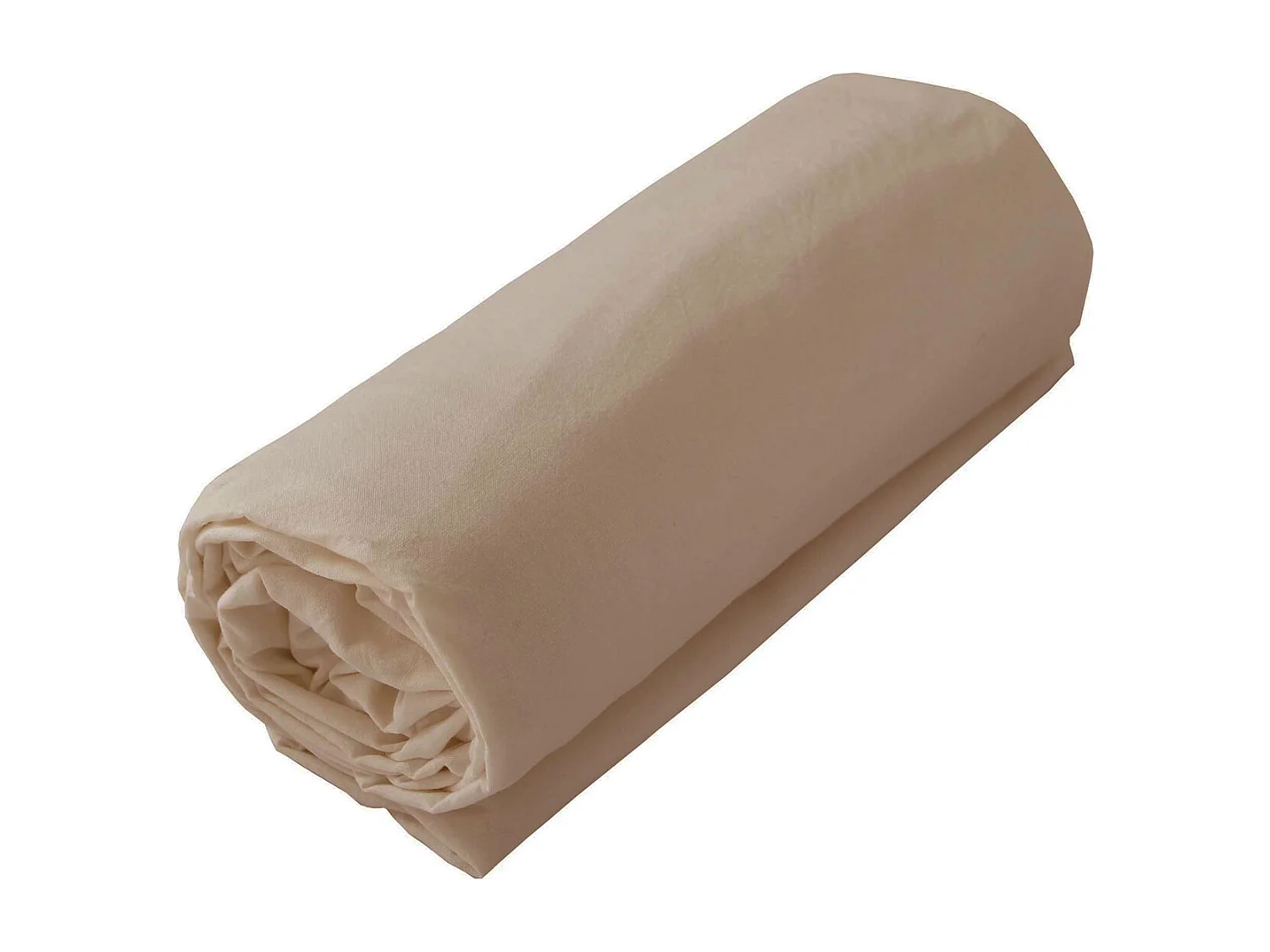 Drap housse jersey uni en 100% coton