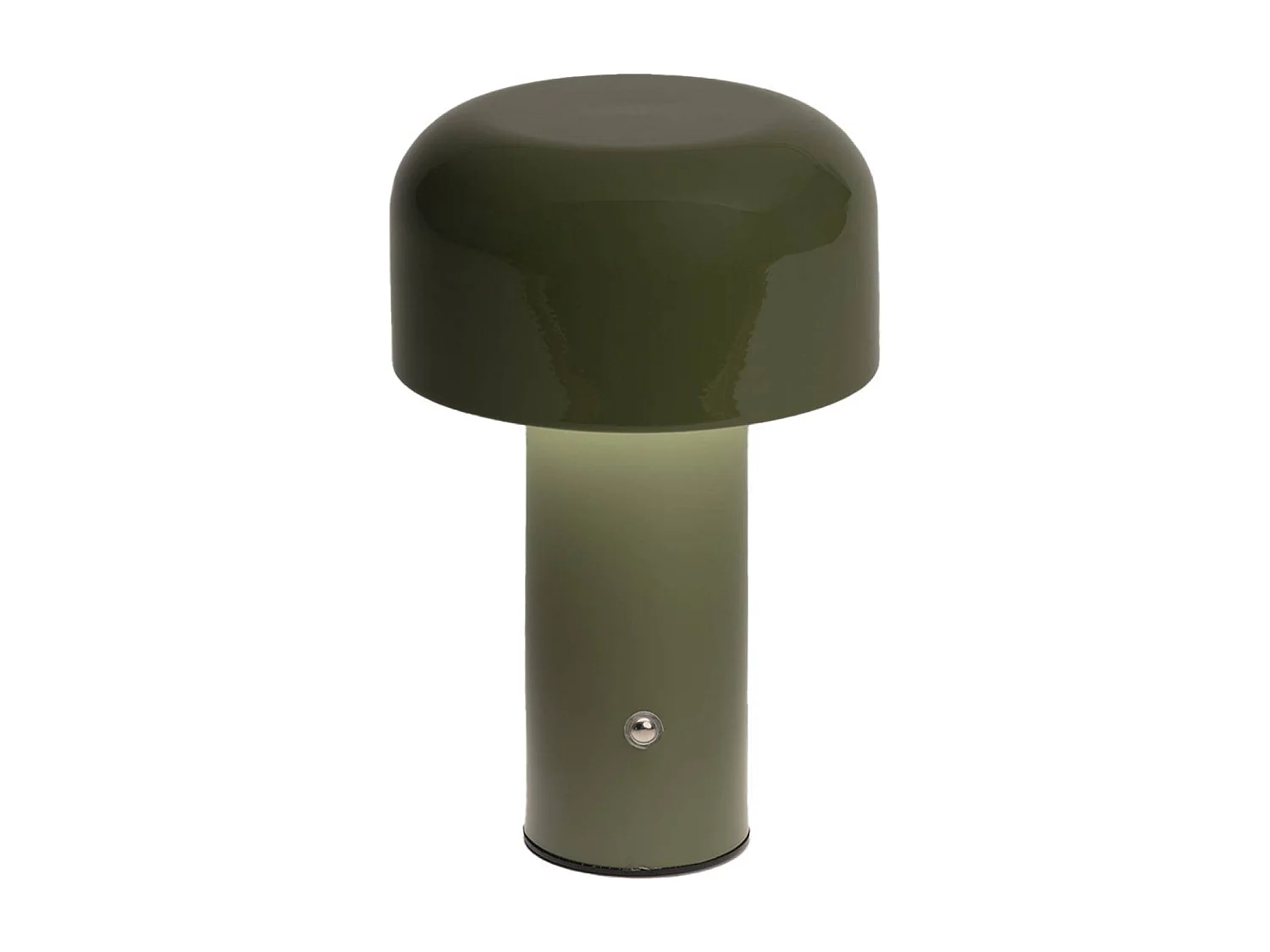 Lampe à poser LED sans fil rechargeable Victor vert Ø 13cm