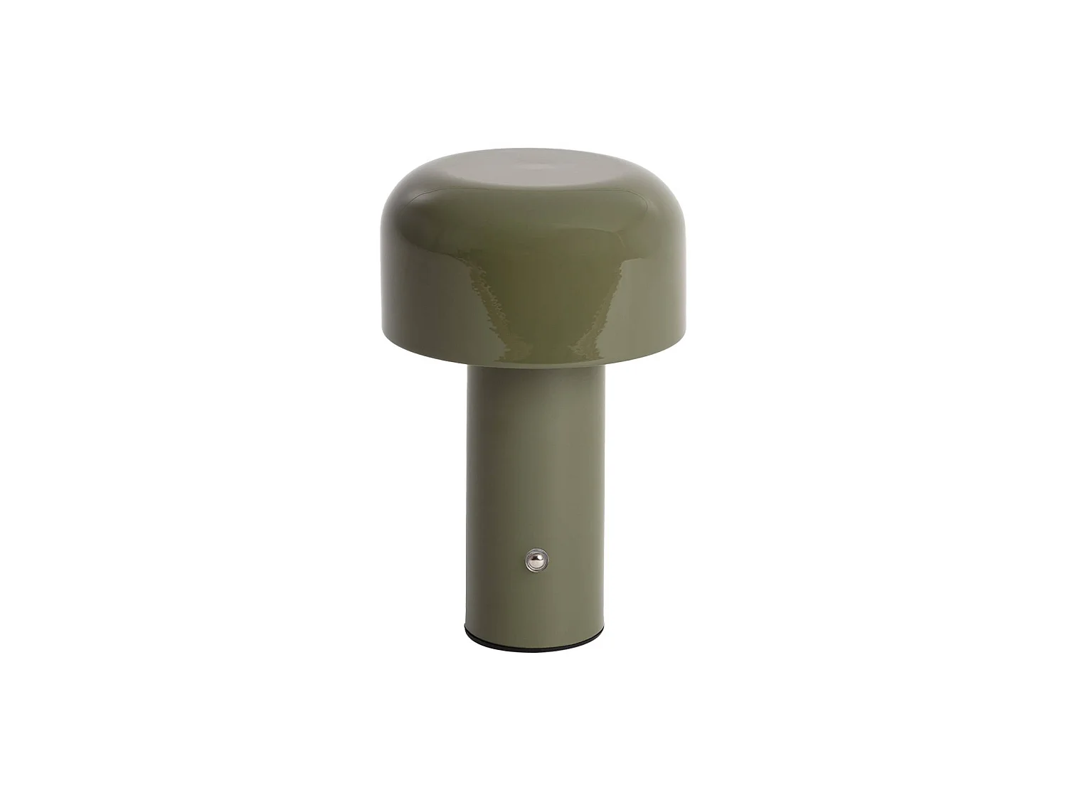Lampada led in metallo, 13cm, verde