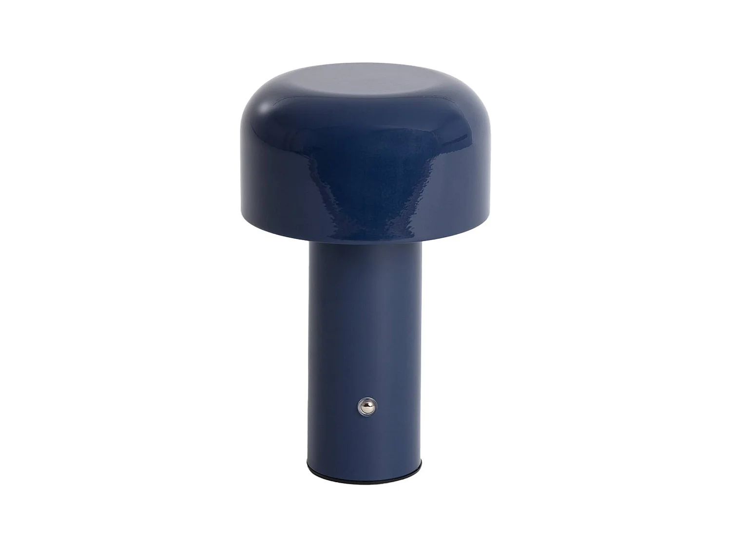 Lampe à poser LED sans fil rechargeable Victor bleu Ø 13cm